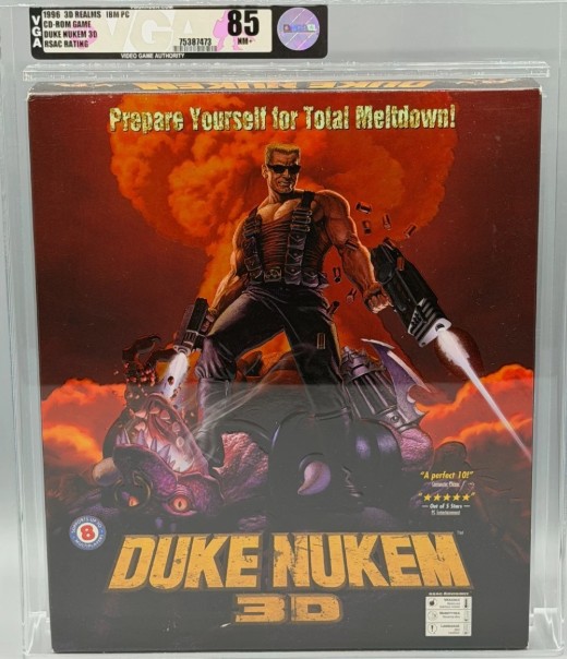 Duke Nukem 3D PC CD ROM Sealed New VGA 85 Graded 3D Realms